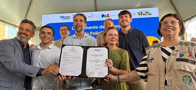 entrega ambulâncias do SAMU