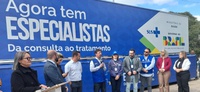 Ministério da Saúde leva para Viamão (RS) carreta de oftalmologia com avaliações, exames e cirurgias de catarata
