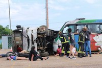 Incidentes com Múltiplas Vítimas: Força Nacional do SUS faz simulação realística em Manaus