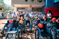 SESAI e Rotary Paraná entregam cadeiras de rodas a indígenas do DSEI Xavante