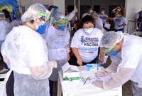 Ministério da Saúde promove mobilização contra a Covid-19 em Boa Vista (RR)