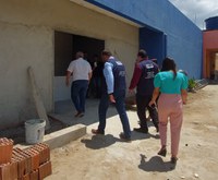 Ministério da Saúde visita obra de centro pós-covid em Ingá (PB)