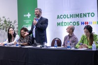 Profissionais do 26º ciclo dos Mais Médicos participam de evento de acolhimento