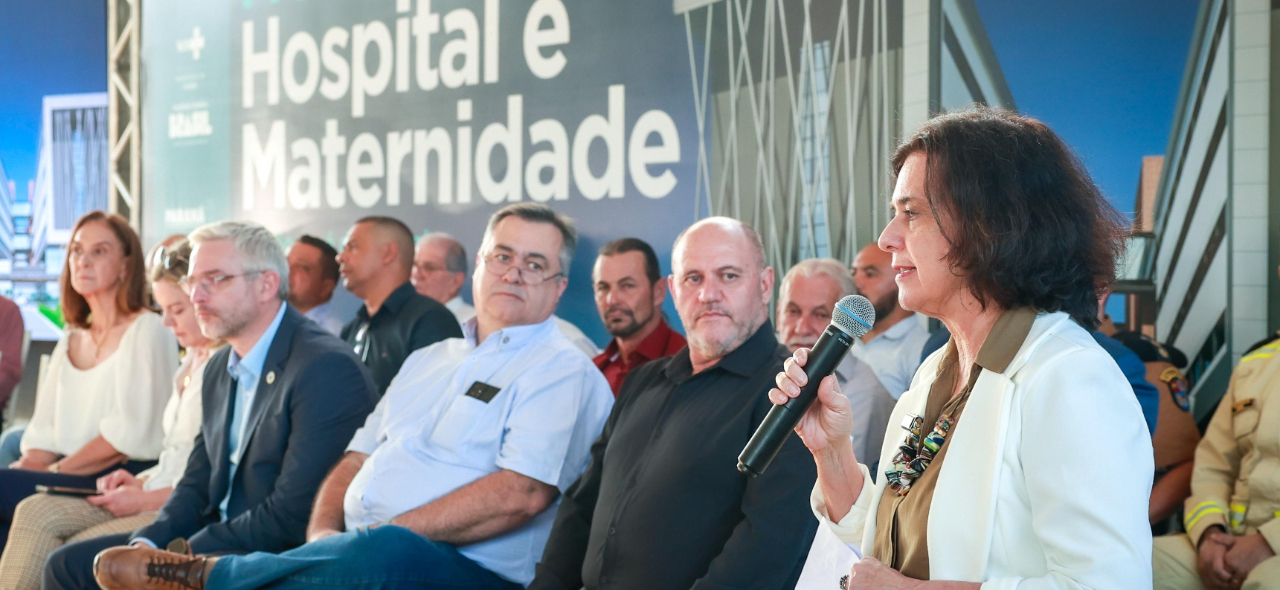 Em visita à região, nesta quinta-feira (9), ministra Nísia Trindade conhece as futuras instalações da unidade em São José dos Pinhais, na Grande Curitiba; expectativa é de atendimento para 335 mil pessoas