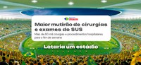 Ministério da Saúde realiza o maior mutirão da história do SUS com mais de 61,6 mil cirurgias e exames neste fim de semana