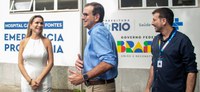 'Reestruturação dos hospitais federais garante condições para prestar bom serviço’, diz prefeito