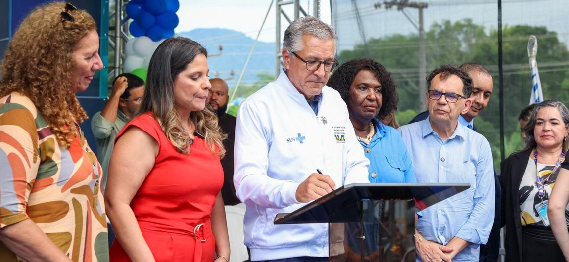 Ordem de serviço garante início das obras com investimento federal de R$ 103 milhões no âmbito do Novo PAC Saúde