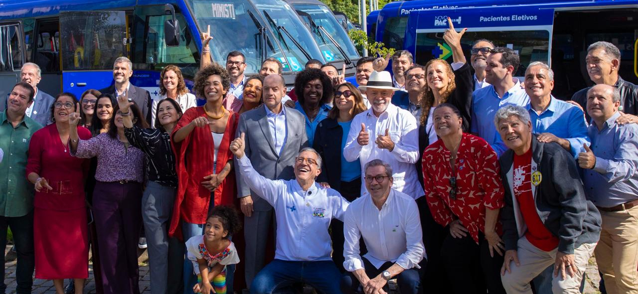 Com investimento federal de mais de R$ 24,2 milhões, a frota composta por micro-ônibus, vans e ambulância do SAMU 192 vão garantir o acesso de moradores do estado a tratamentos fora de seus municípios