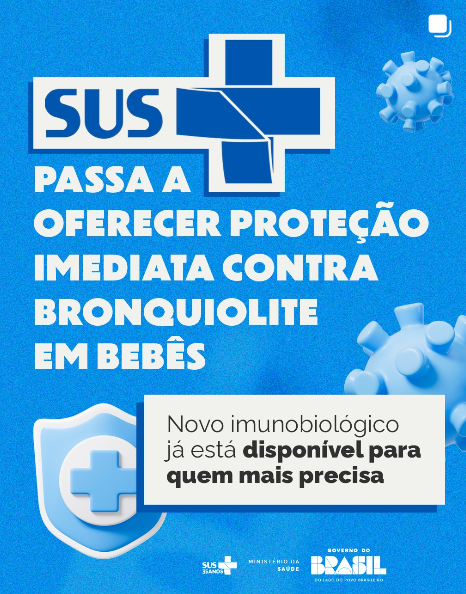 O SUS agora conta com mais uma proteção para os bebês brasileiros. O Ministério da Saúde iniciou a oferta do nirsevimabe, um anticorpo que protege contra o vírus sincicial respiratório (VSR) — principal causa de bronquiolite nos pequenos.
