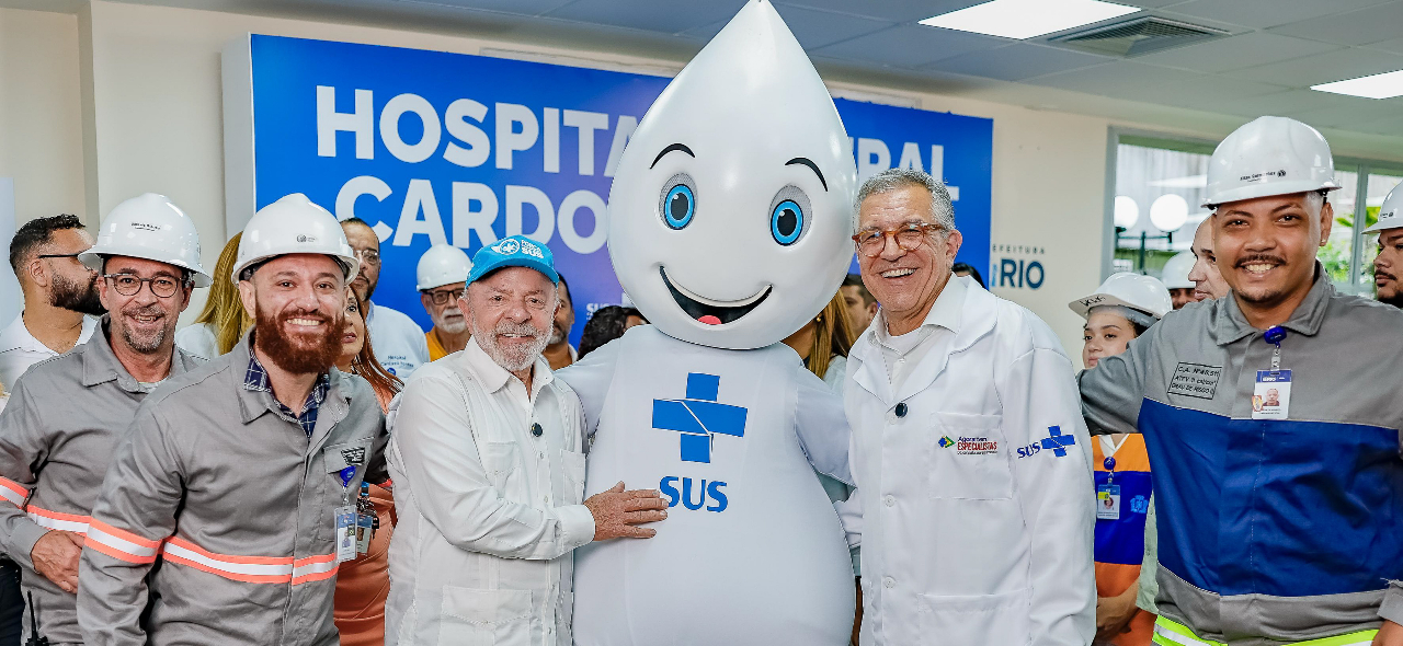 Lula e Padilha inauguram Centro 24h no Novo Hospital Federal Cardoso Fontes