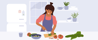 Por que as habilidades culinárias são importantes para a alimentação adequada e saudável?