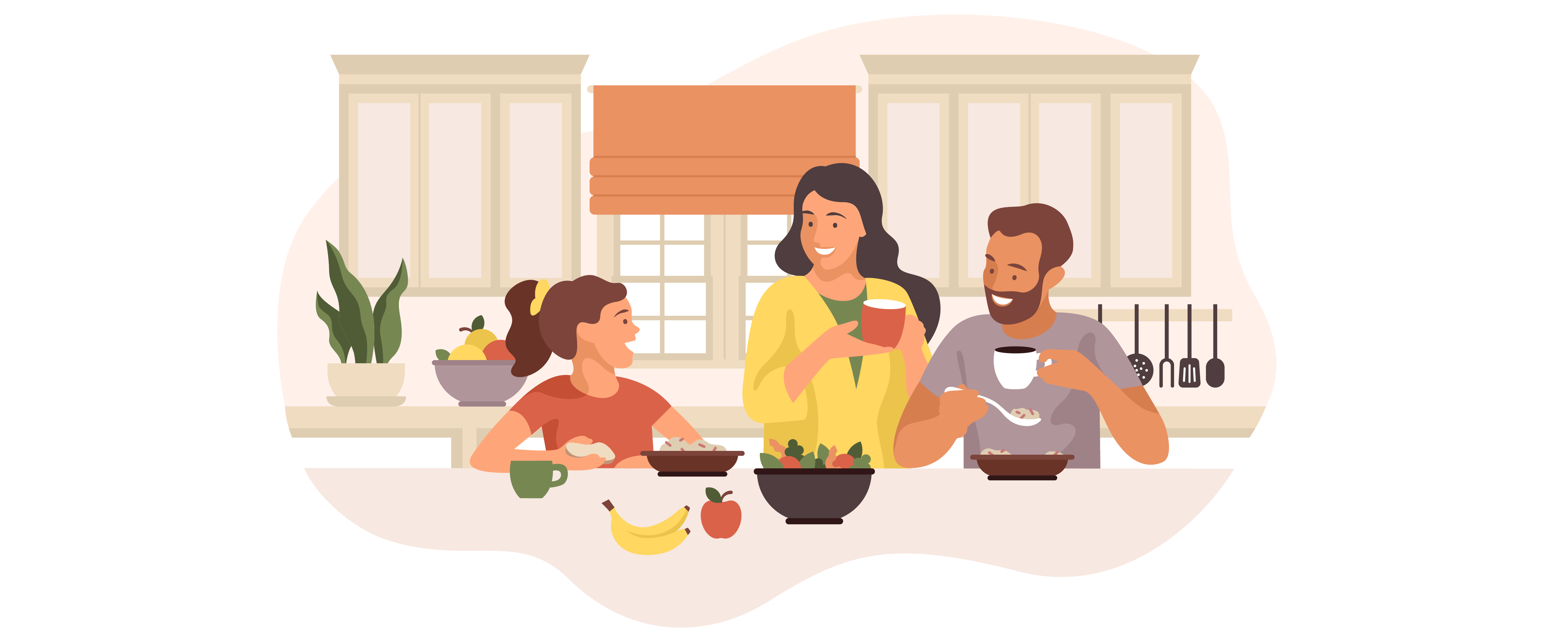 Quatro opções saudáveis de café da manhã