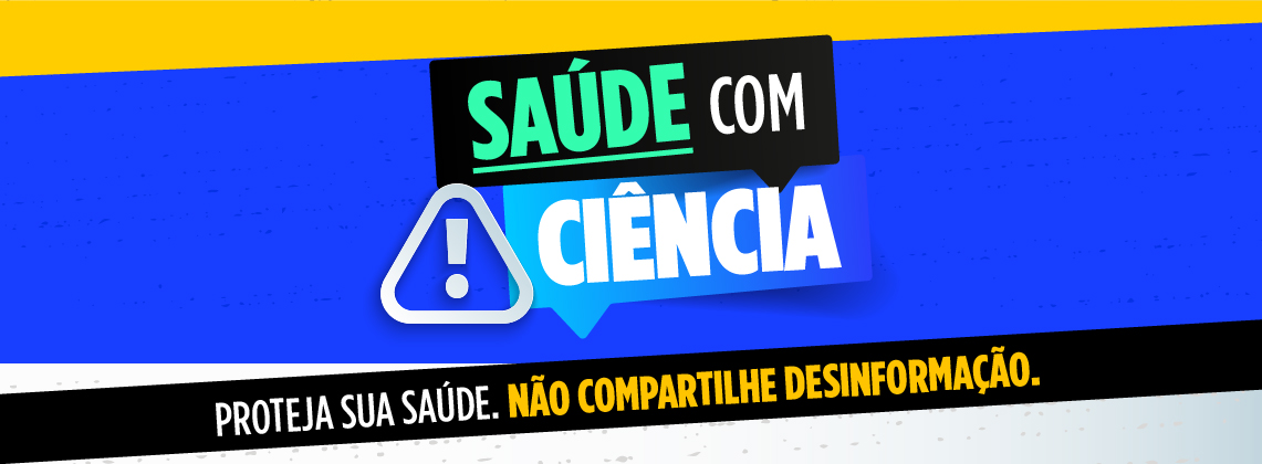 Banner - Saude Com Ciência - Fake News