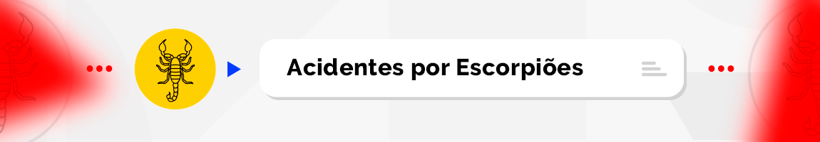 Acidentes por Escorpiões