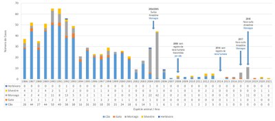 Figura 2 Casos de Raiva humana por espécie animal  .jpg