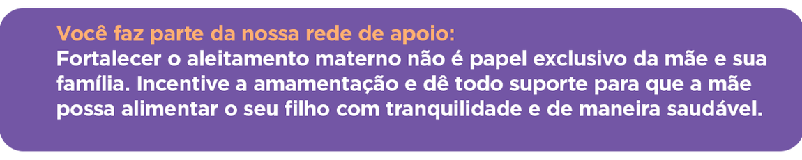 Você faz parte da nossa rede de apoio