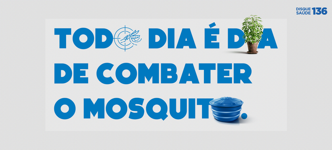 Todo dia é dia de combater o mosquito