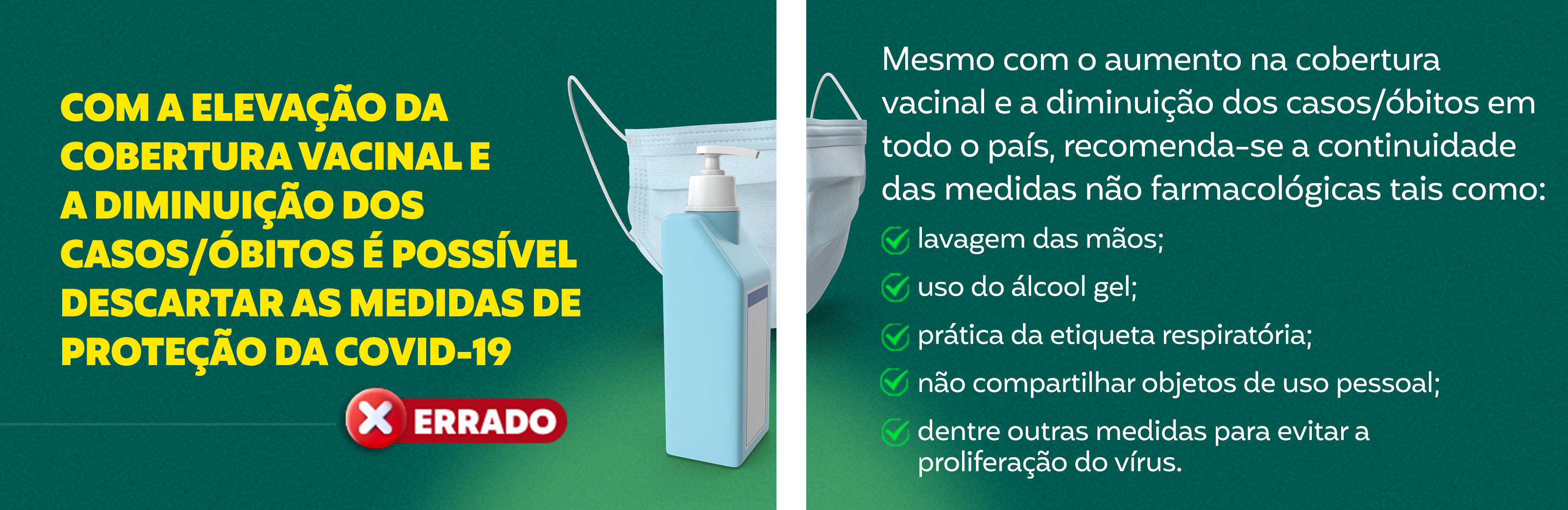 Certo e Errado - Covid