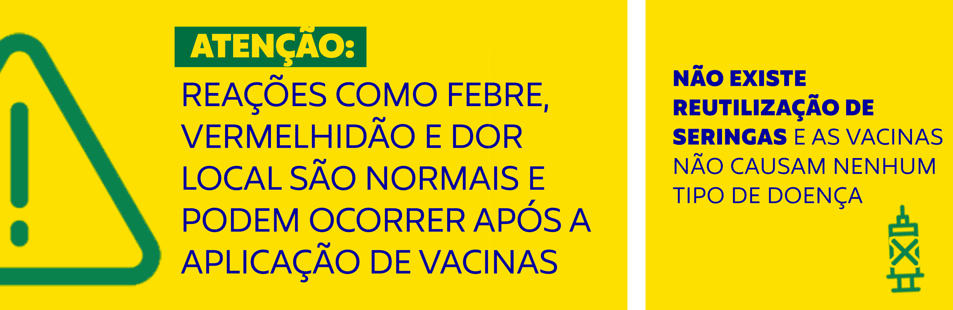 Vacinas são Seguras