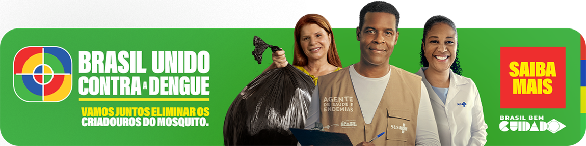 Banner - Brasil Unido contra a Dengue