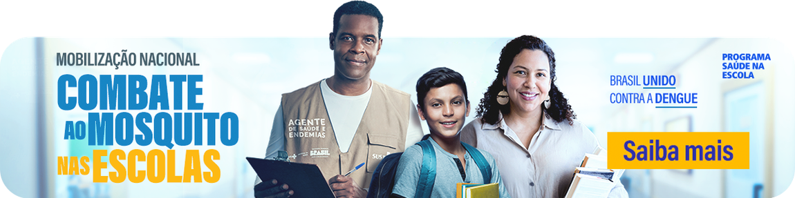 Banner - Mosquito nas escolas