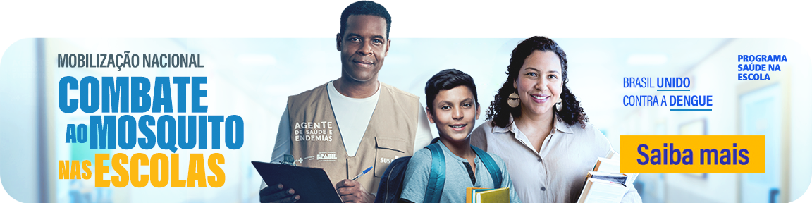Banner - Mosquito nas escolas