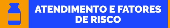 Atendimento e fatores de riscos