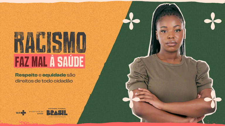 Cartaz Desktop - Campanha Nacional do Racismo faz mal à saúde .png ...