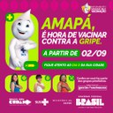 Amapá | Card - Vacinação Contra a Gripe na Região Norte - 1080x1080px .jpg