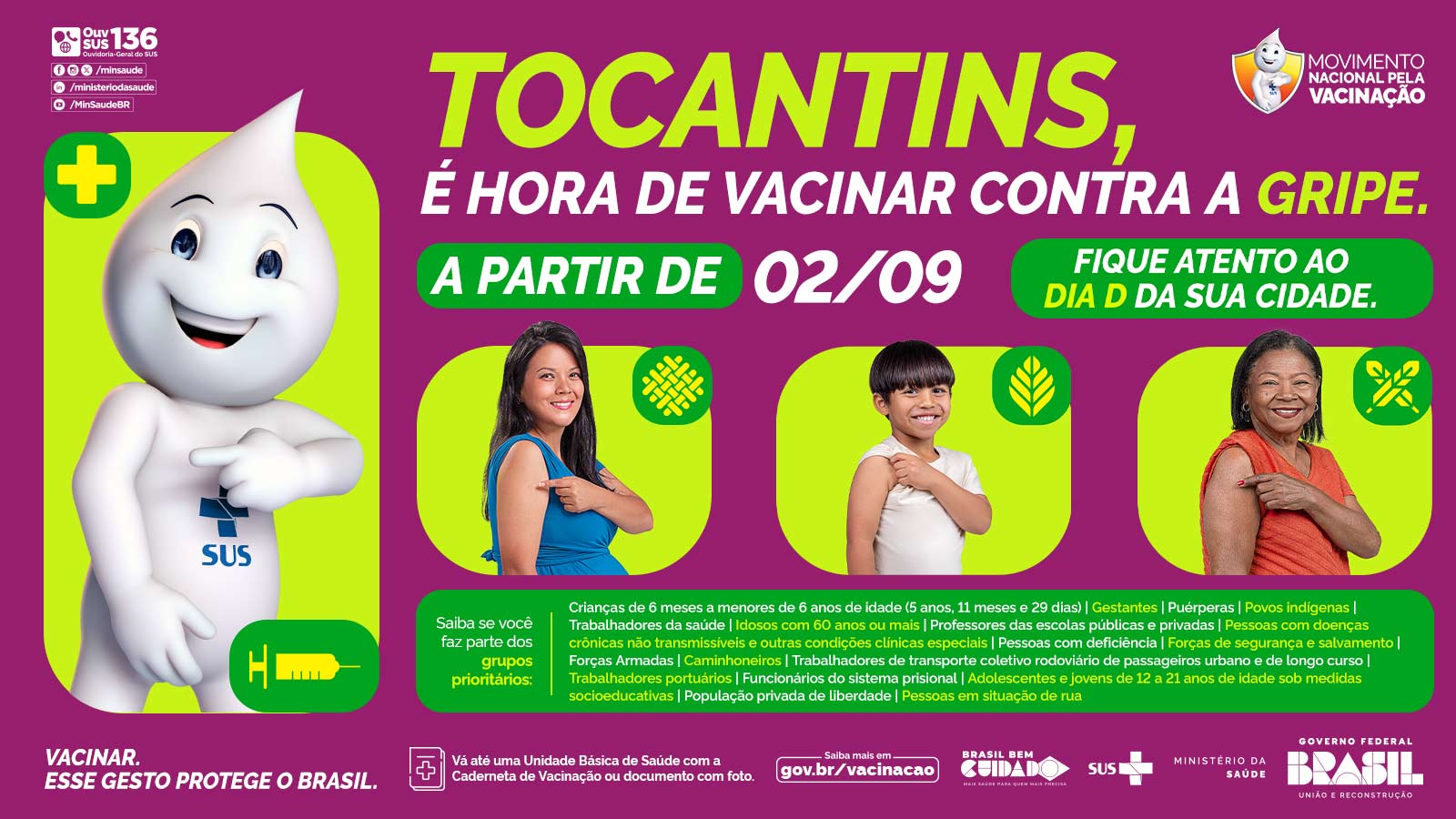 Tocantins | Tela Login - Vacinação Contra a Gripe na Região Norte - 1600x900px .jpg