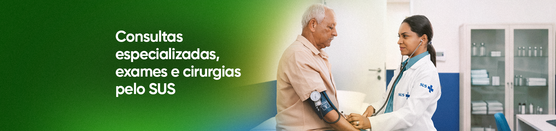 Consultas especializadas, exames e cirurgias pelo SUS