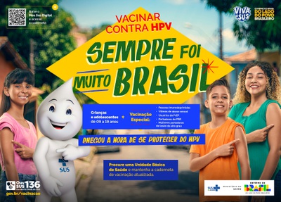 Cartaz Horizontal - Campanha Vacinação HPV - 64x46cm .png