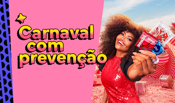 Carnaval com prevenção