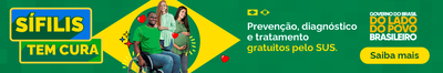 Sífilis tem cura - Prevenção, diagnóstico e tratamento gratuitos pelo SUS. Saiba mais