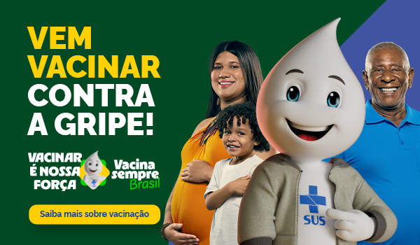 Vem Vacinar contra a gripe! Cuidar dos nossos é tradição - Saiba mais sobre vacinação