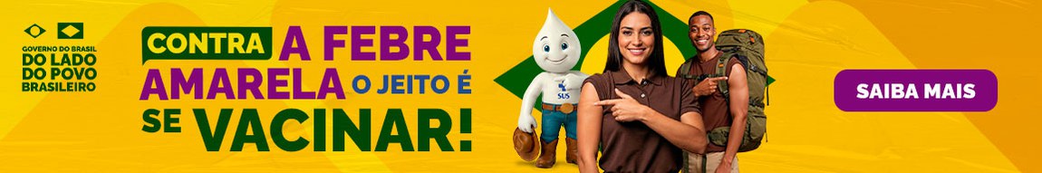 Contra a febre amarela o jeito é se vacinar. Saiba mais