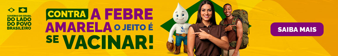 Contra a febre amarela o jeito é se vacinar. Saiba mais