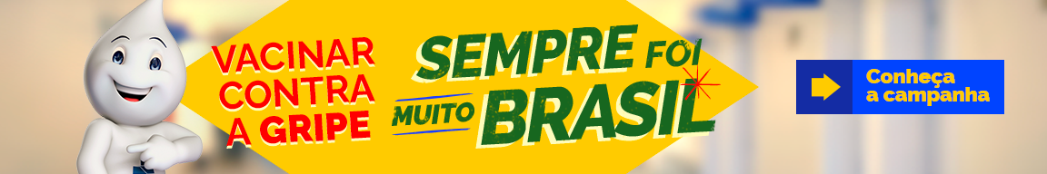 Vacinar contra a gripe sempre foi muito Brasil. Conheça a campanha