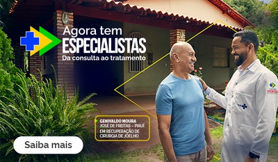 Agora Tem Especialistas. Da consulta ao tratamento. Saiba mais