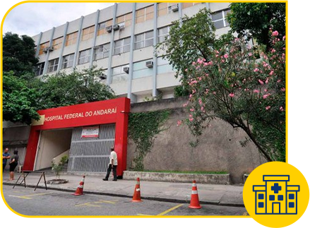 Faixada do Hospital Federal de Andaraí