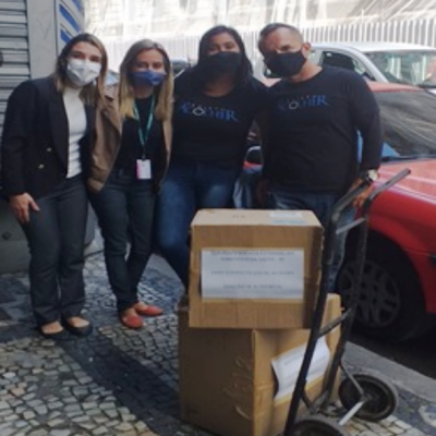 Paula Lemos, Eide Borges e a equipe do Projeto Acolher.png