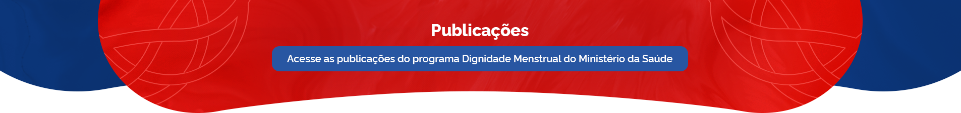 Acesse a publicações do programa de promoção e proteção da saúe e da dignidade menstrual do Ministério da Saúde
