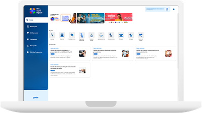 Imagem do site do Meu SUS Digital
