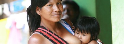 Secretaria Especial de Saúde Indígena Incentiva Aleitamento Materno nas Aldeias