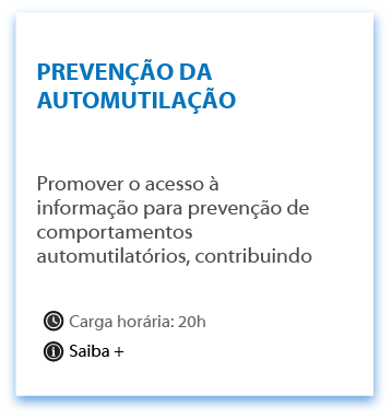 Prevenção da automutilação