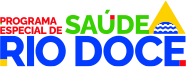 Botão do Programa Especial de Saúde do Rio Doce