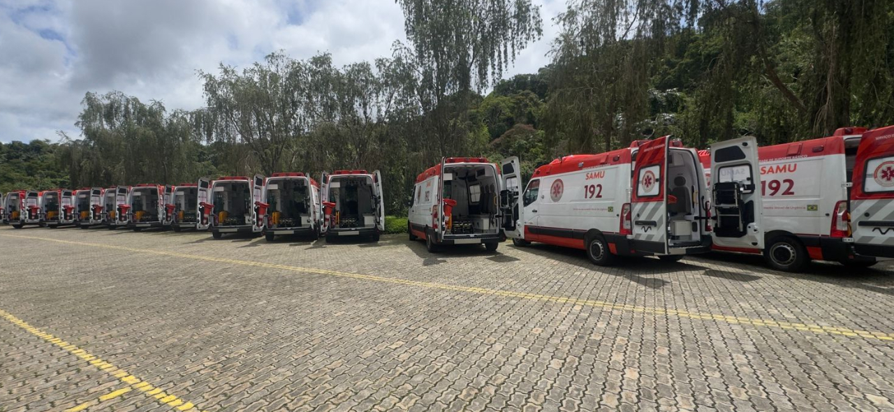 Saúde envia 50 ambulâncias do SAMU à Zona da Mata