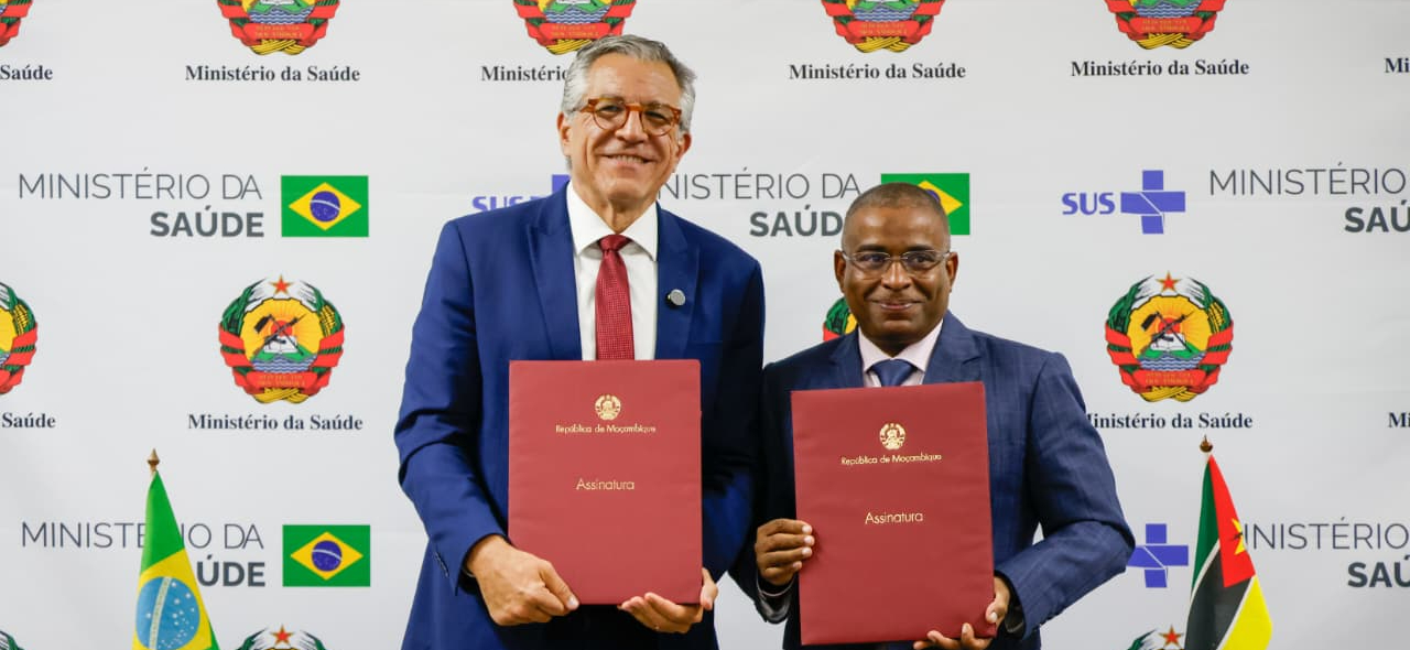 Brasil e Moçambique firmam acordos na área da saúde