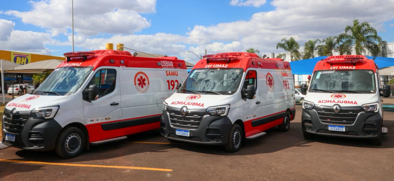 SAMU em Uberlândia: região soma 10,7 mil chamados em três meses