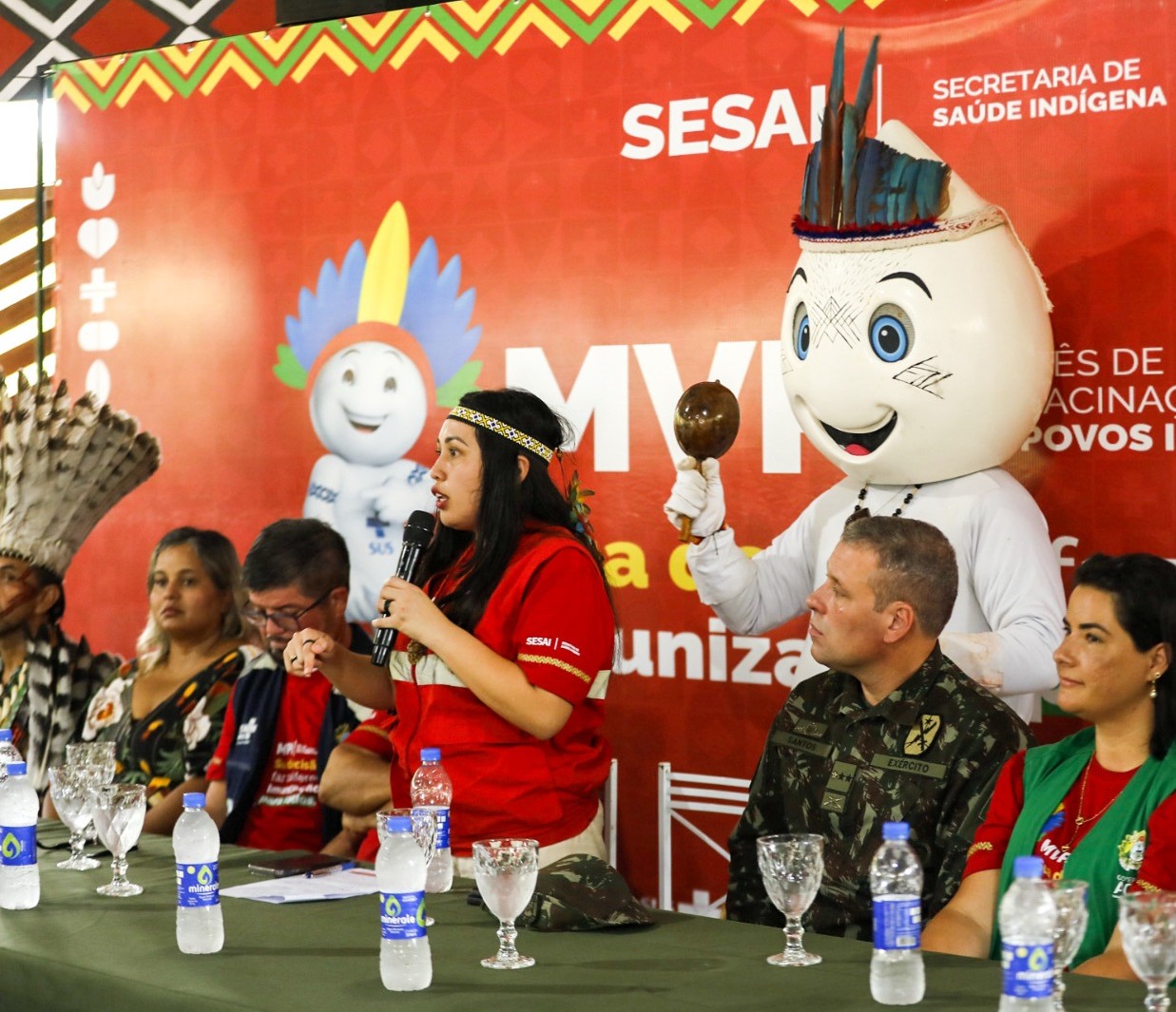 Ministério da Saúde anuncia Mês de Vacinação dos Povos Indígenas